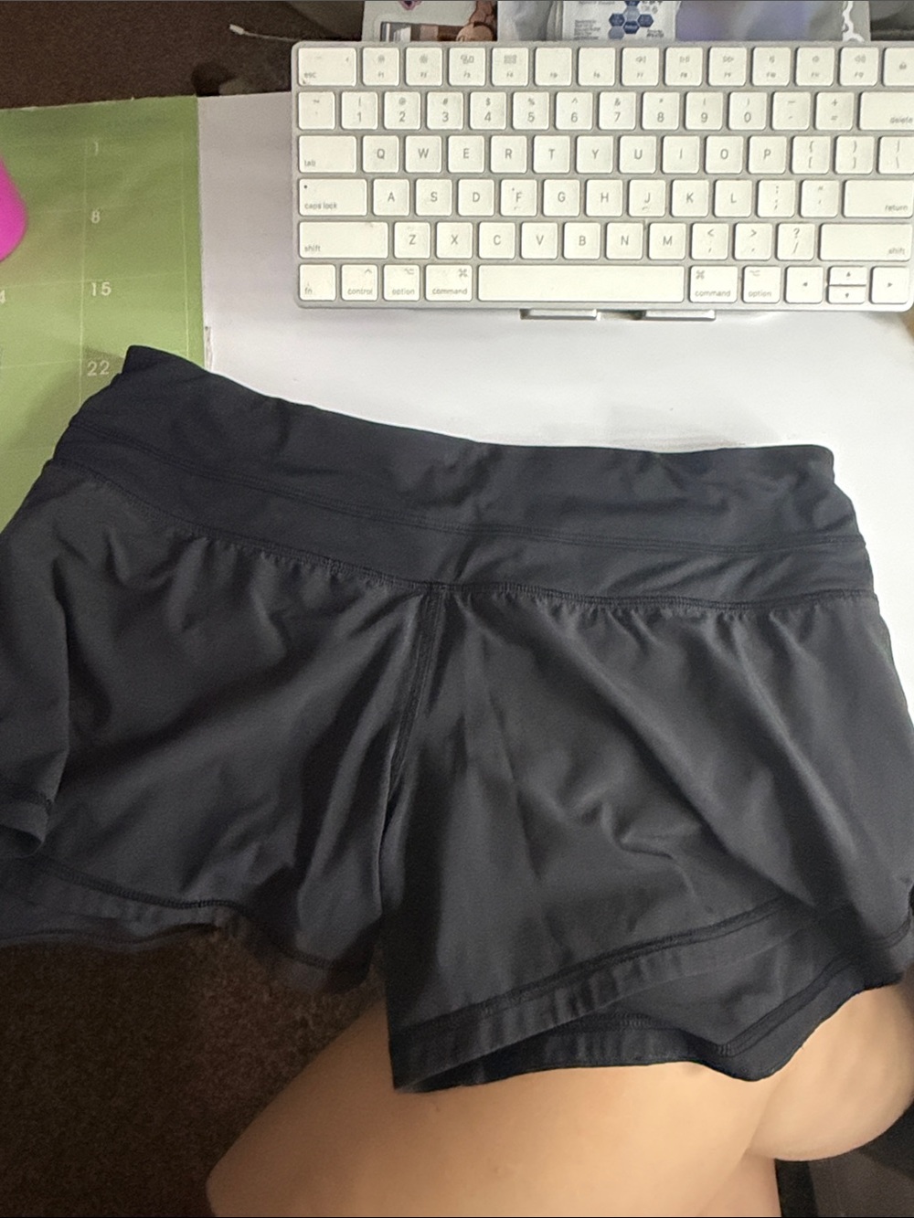 Lululemon Black Athletic Shorts